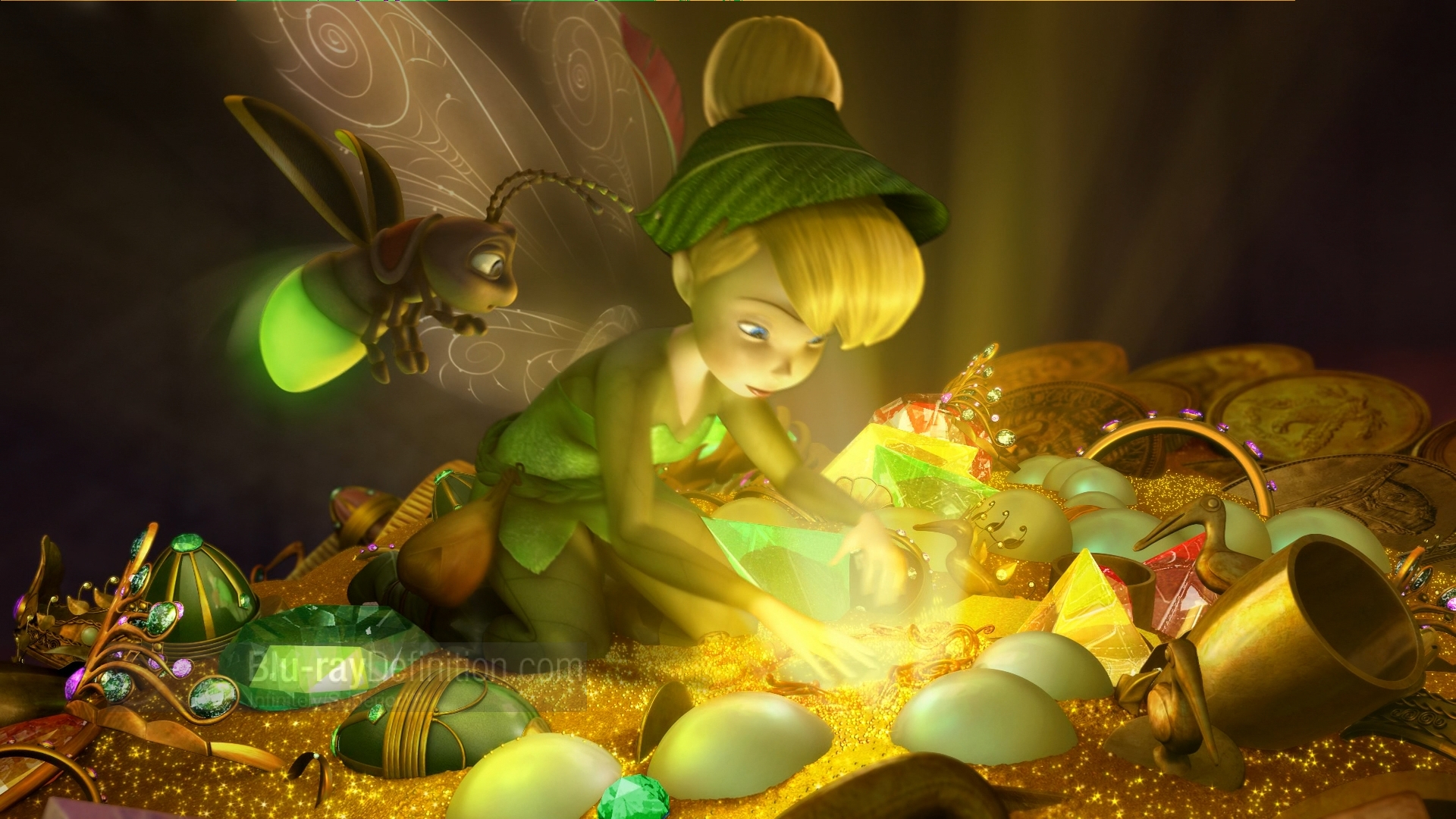 Tinker Bell and the Lost Treasure Bluray Review HighResolution Screen