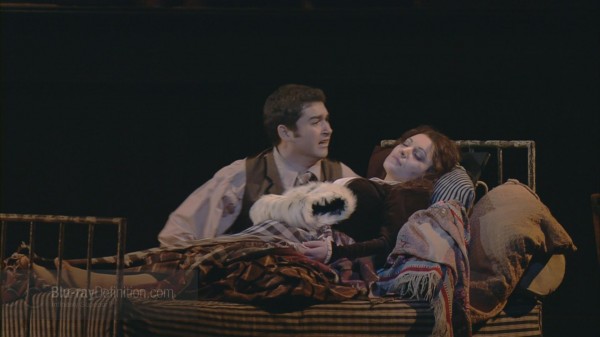 Act IV: La Boheme: Mimi dying in Rodolfo's arms