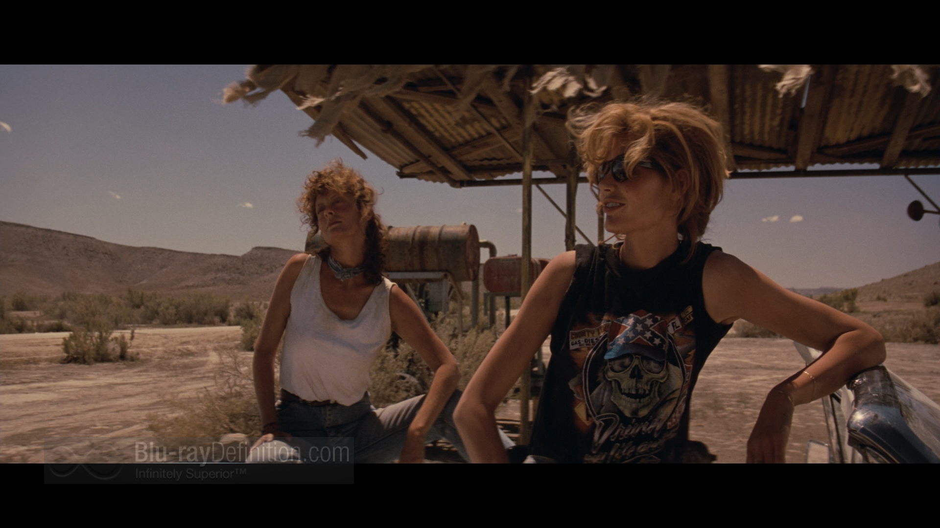 Thelma and Louise 20th Anniversary Bluray Review TheaterByte