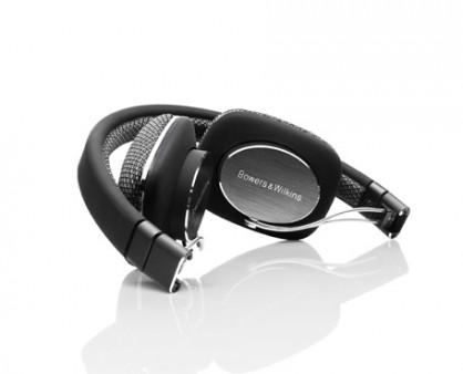 The Bowers & Wilkins P3 Headphones -- folded