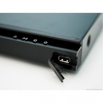 The LG BP620 Front panel USB Port