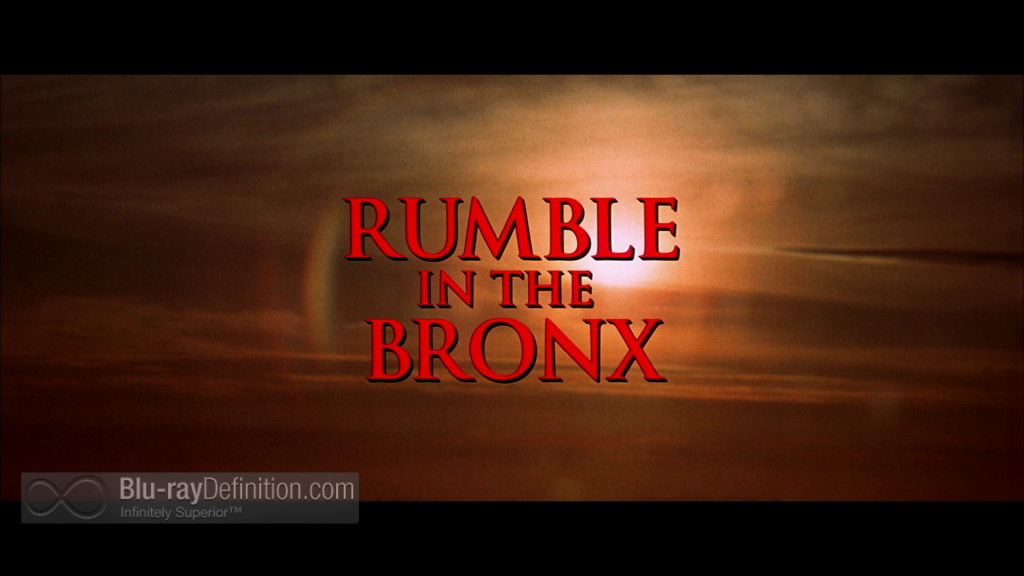 Rumble in the Bronx Bluray Review TheaterByte