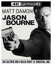 Jason Bourne 4K Ultra HD Blu-ray Cover Art