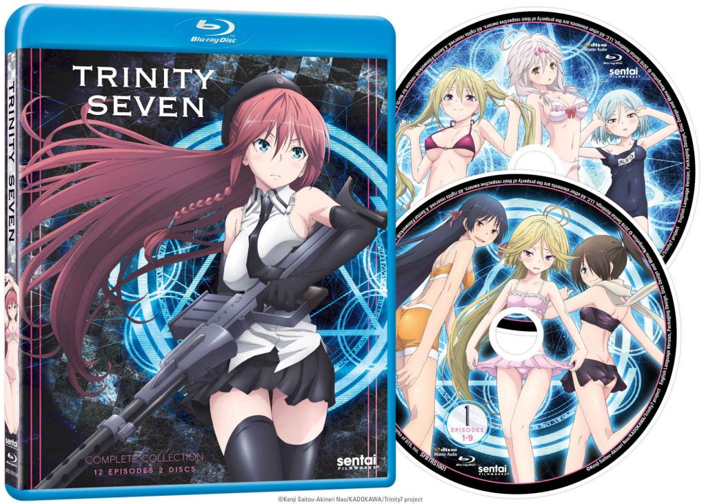 Trinity Seven: Complete Series (2014) Sentai Filmworks Blu-ray Glamour Shot