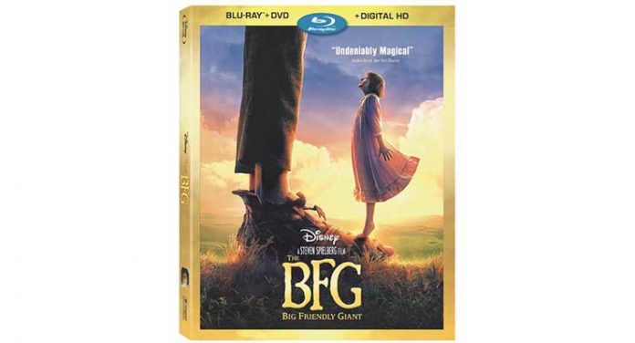 The BFG Blu-ray + DVD + Digital HD Combo Pack Packshot