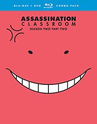 Assassination Classroom: Season Two, Part Two Blu-ray Combo Pack Cover Art