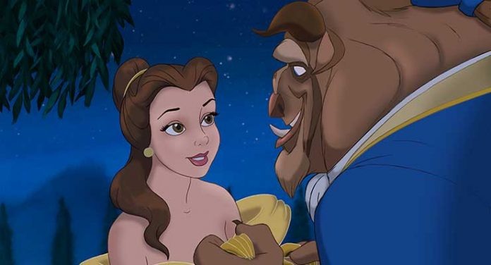 Belle and the Beast from Disney's Beauty and the Beauty and the Beast (1991)