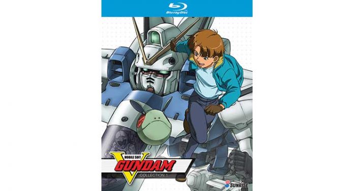 Mobile Suit V Gunam Collection 1 Right Stuf Blu-ray Cover Art