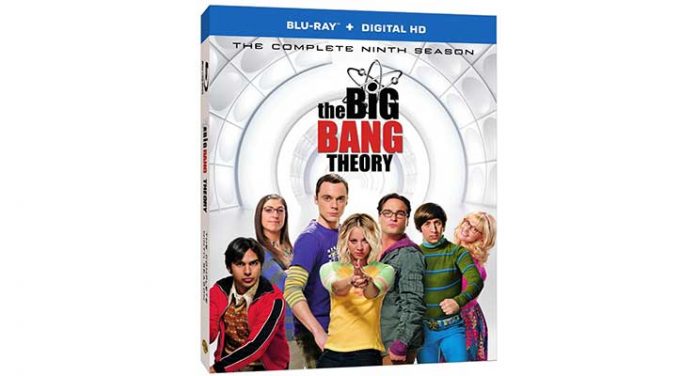 The Big Bang Theory: Season 9 Blu-ray Cover Art