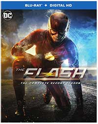 The Flash: The Complete Second Season Blu-ray Disc Packshot