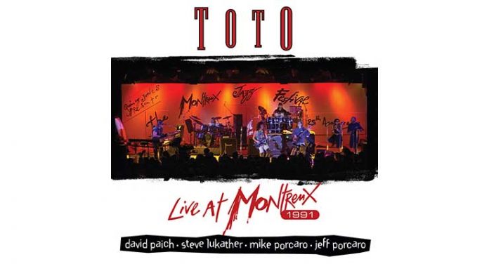 Toto: Live in Montreux 1991 Blu-ray + CD Cover Art