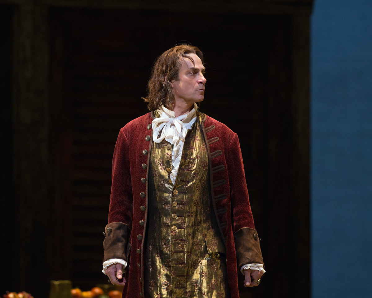 Simon Keenlyside in the title role of Mozart's "Don Giovanni." Photo: Marty Sohl/Metropolitan Opera