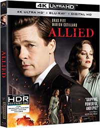 Allied 4K Ultra HD Blu-ray Packshot