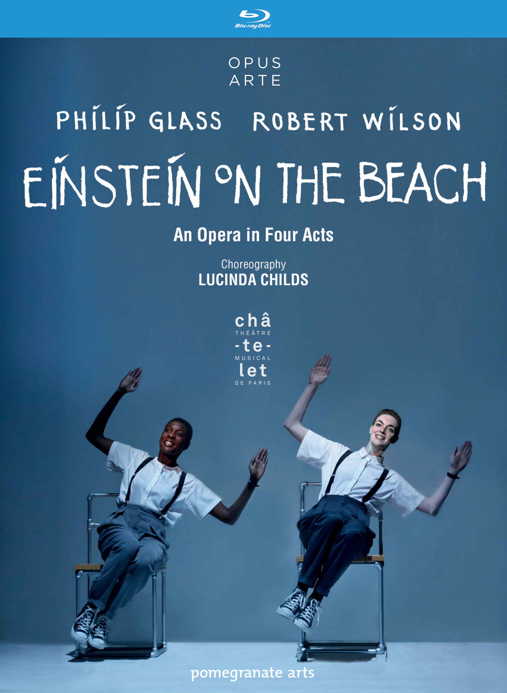 Philip Glass: Einstein on the Beach Blu-ray Cover Art