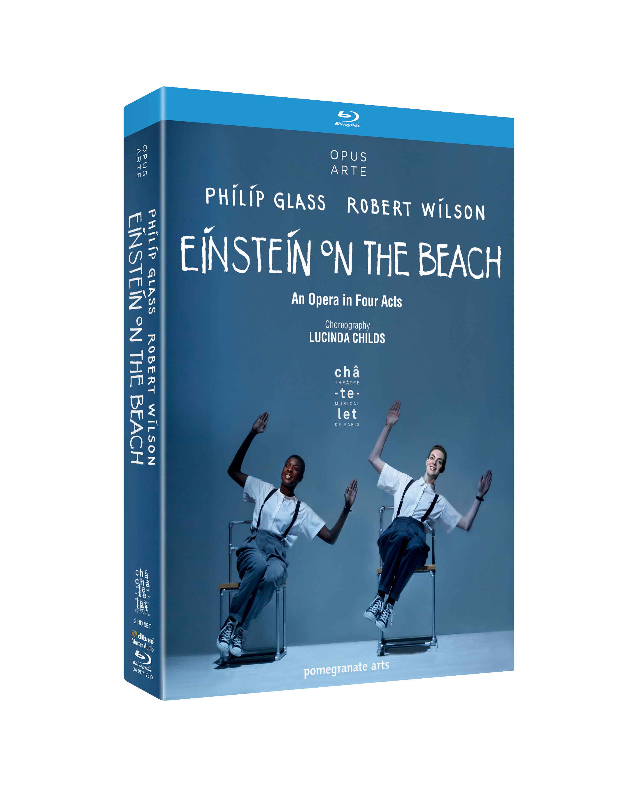 Philip Glass: Einstein on the Beach Blu-ray Packshot
