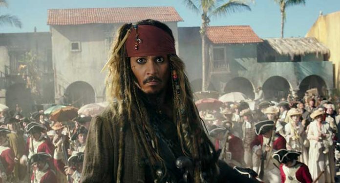 Johnny Depp in Pirates of the Caribbean: Dead Men Tell No Tales (2017)
