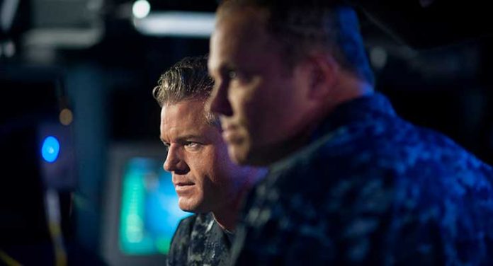 Eric Dane and Adam Baldwin in The Last Ship: Season 1