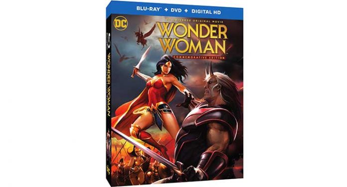 Wonder Woman (2009) Commemorative Edition Blu-ray + DVD + Digital HD Packshot