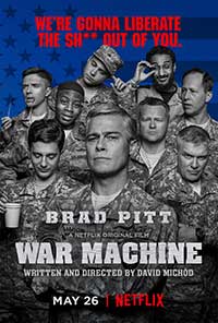 Netflix Origianl Film War Machine Key Art