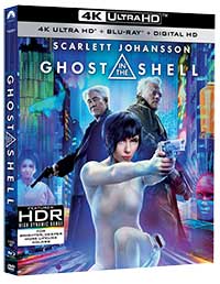 Ghost in the Shell 4K Ultra HD + Blu-ray + Digital HD (Paramount) Packshot