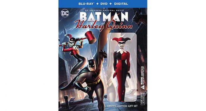 Batman and Harley Quinn Limited-Edition Blu-ray + DVD + Digital Cover Art