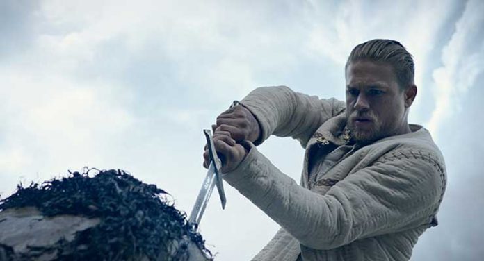 Charlie Hunnam in King Arthur: Legend of the Sword 4K Ultra HD Blu-ray