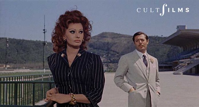 Sophia Loren and Marcello Mastroianni in Marriage Italian Style (1964)