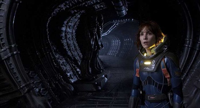 Noomi Rapace in Prometheus available on 4K Ultra HD + Blu-ray + Digital August 15, 2017 from 20th Centtury Fox.