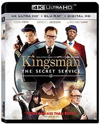 Kingsman: 4K Ultra HD + Blu-ray + Digital HD Packshot