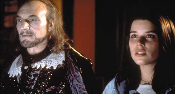 Patrick Stewart and Neve Campbell in The Canterville Ghost (1996)