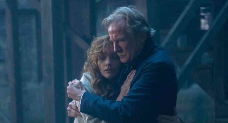 Olivia Cooke and Bill Nighy in The Limehouse Golem (2016)