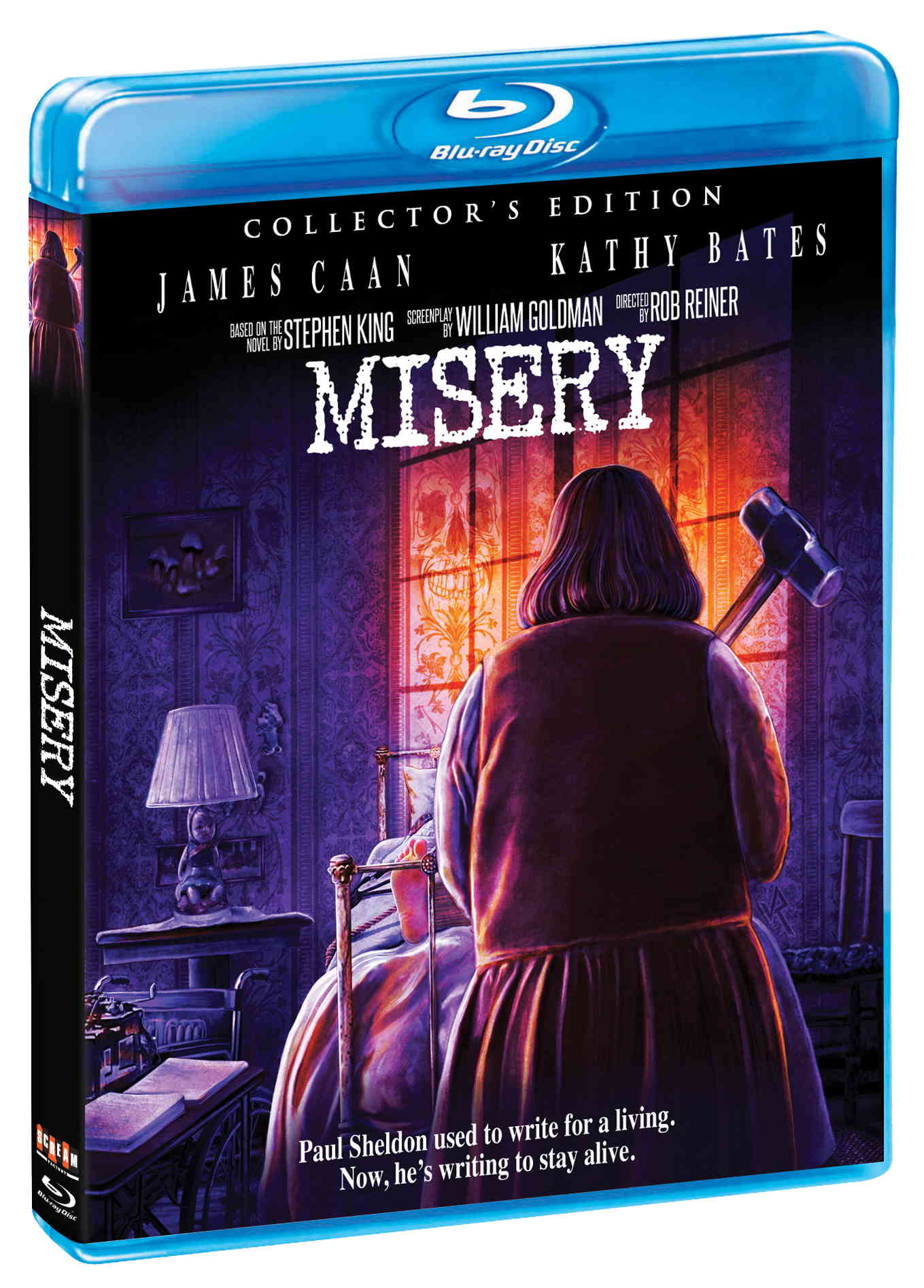 Misery Collector's Edition Blu-ray (Scream Factory) Packshot
