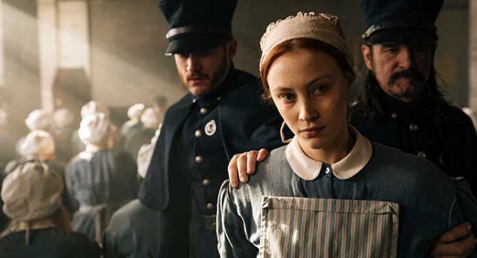 Sarah Gadon in Netflix Original Series Alias Grace (2017). Photo Credit: Jan Thijs/Netflix