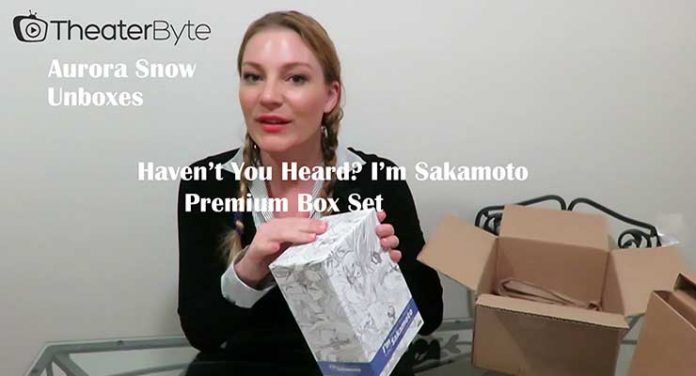 Aurora Snow Unboxing Haven't You Heard? I'm Sakamoto Premeium Box Set