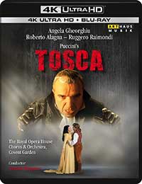 Puccini: Tosca [Pappano] 4K Ultra HD + Blu-ray Packshot (ArthausMusik)