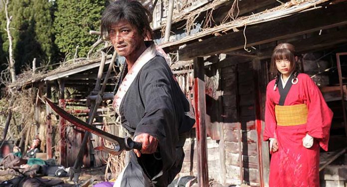 Kimura Takuya and Sugisaki Hana in Blade of the Immortal (2017)