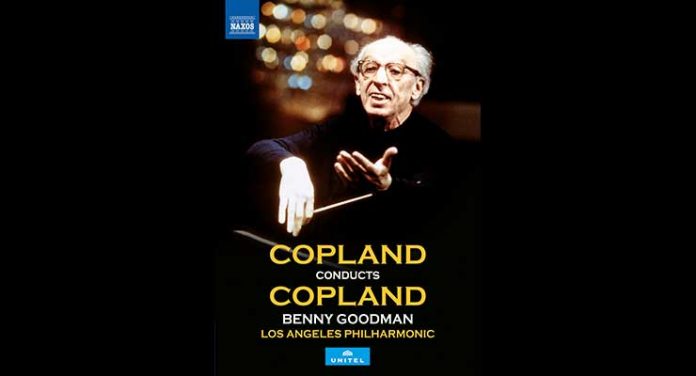 Copland Conducts Copland Blu-ray (Naxos) Cover Art