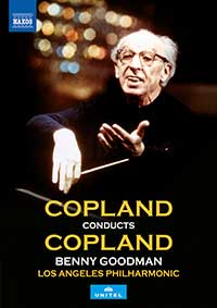 Copland Conducts Copland Blu-ray (Naxos) Cover Art