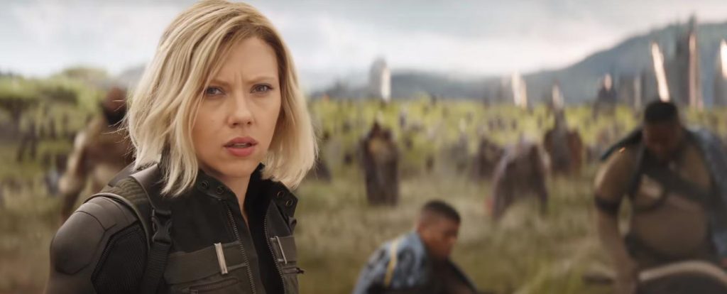 Avengers: Infinity War Scarlett Johansson in Avengers: Infinity War (2018)