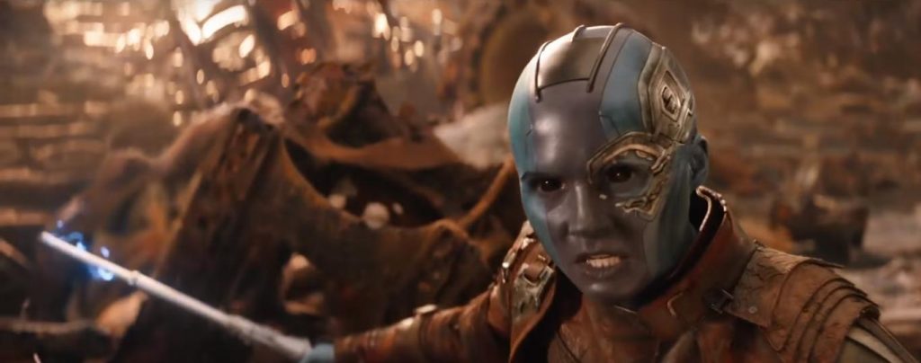 Avengers: Infinity War Karen Gillan in Avengers: Infinity War (2018)