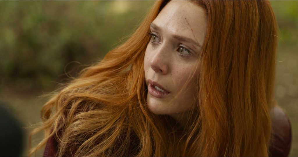 Avengers: Infinity War Elizabeth Olsen in Avengers: Infinity War (2018)