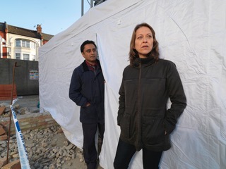 Unforgotten Picture shows: DS Sunil 'Sunny' Khan (SANJEEV BHASKAR) and DCI Cassie Stuart (NICOLA WALKER)