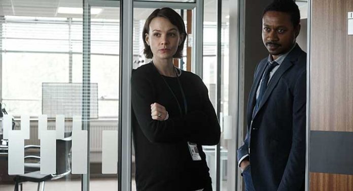 Carey Mulligan, and Nathaniel Martello-White in Netflix Limited Series Collateral. Photo Credit: Liam Daniel/Netflix