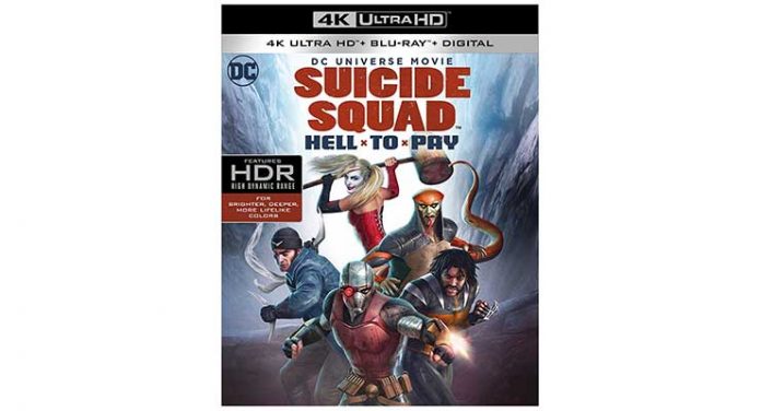 Suicide Squad: Hell to Pay 4K Ultra HD + Blu-ray + Digital (Warner) Cover Art