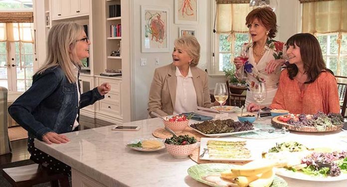 Candice Bergen, Jane Fonda, Diane Keaton, and Mary Steenburgen in Book Club (2018)