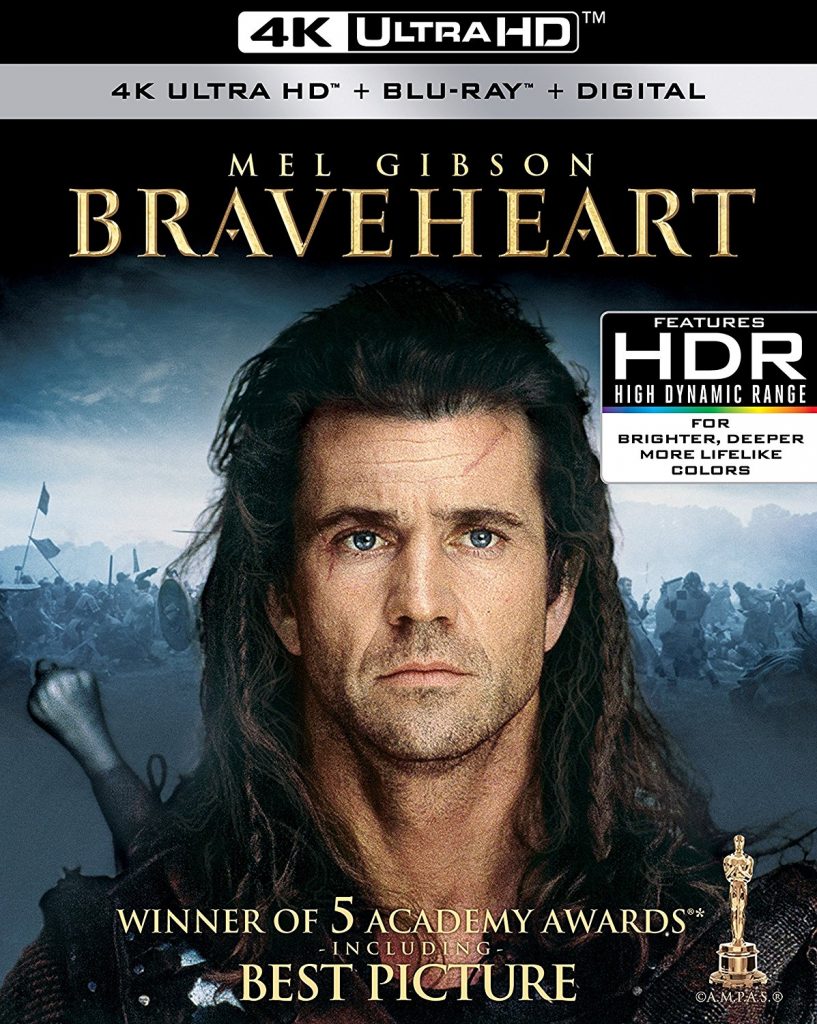 Braveheart 4K Ultra HD + Blu-ray + Digital (Paramount)