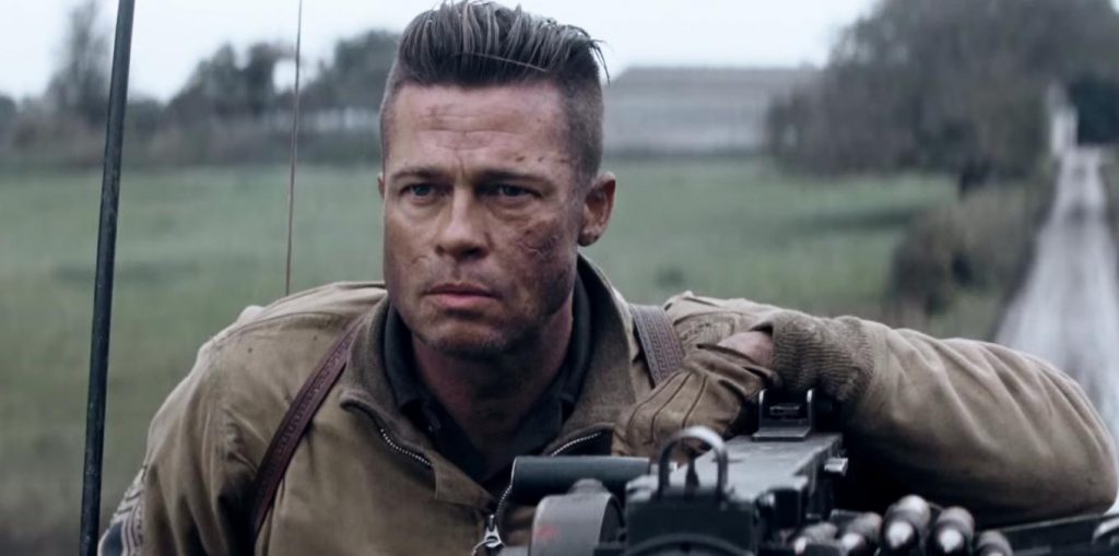 Fury Brad Pitt in Fury (2014)