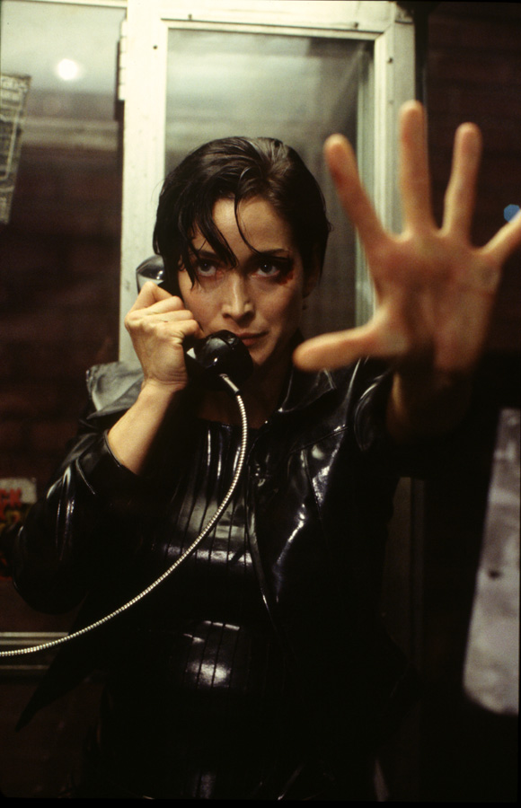 Carrie-Anne Moss in The Matrix (1999)