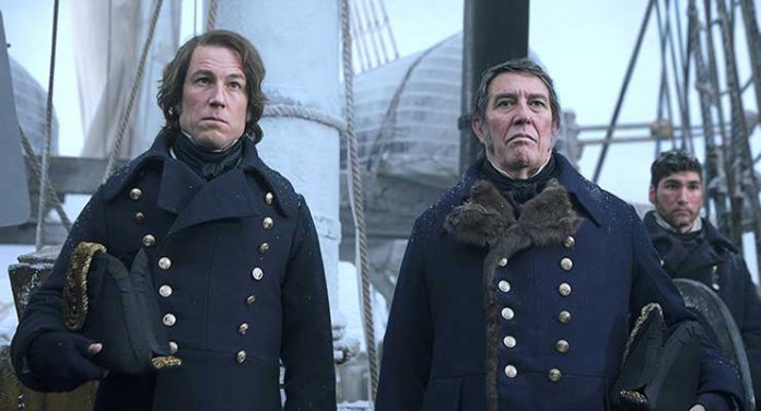 Ciarán Hinds and Tobias Menzies in The Terror (2018). Photo by Aidan Monaghan/AMC - © 2018 AMC Film Holdings LLC. All Rights Reserved.