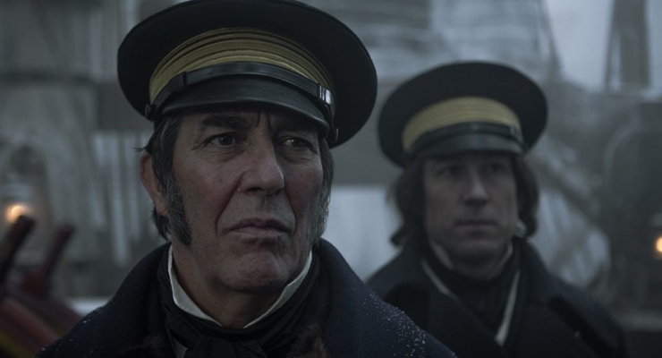 Ciarán Hinds and Tobias Menzies in The Terror (2018). Photo by Aidan Monaghan/AMC - © 2018 AMC Film Holdings LLC. All Rights Reserved.